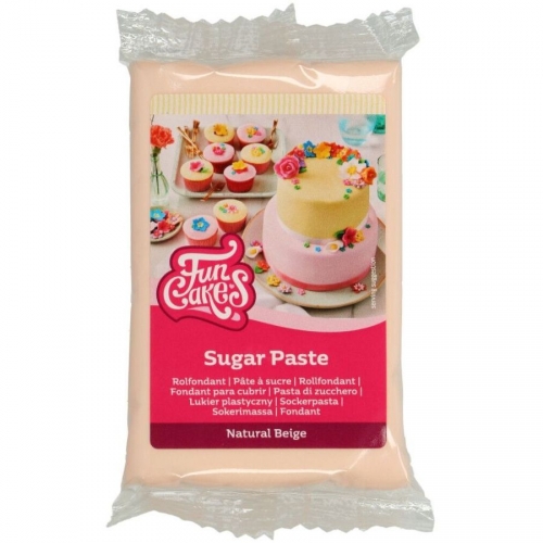 FunCakes Pasta di Zucchero Beige - 250g 