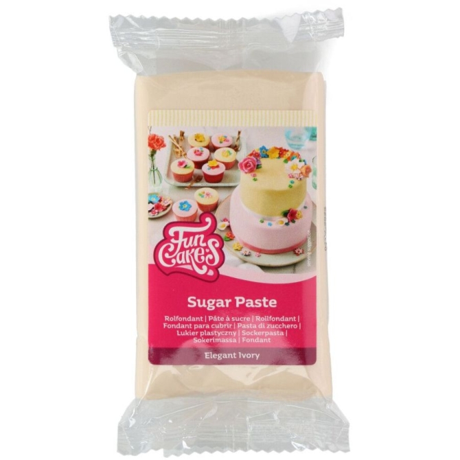 FunCakes Pasta di zucchero Avorio - 250 g 