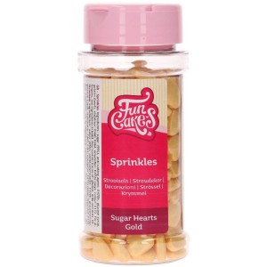 FunCakes Cuori Oro - 80 g