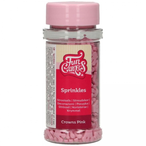 FunCakes Coroncine Rosa - 45 g 