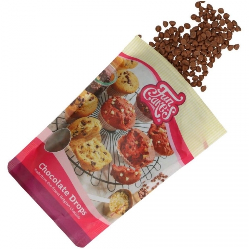 Funcakes Goccie di cioccolato - 350g 