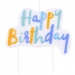 Candelina PME - Happy Birthday Blu pastello. n°1