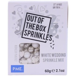 PME - Out of The Box Sprinkles - Bianco. n3