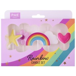 5 Candele - Set Arcobaleno. n2