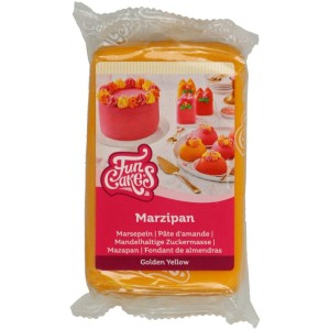 FunCakes Pasta Di Mandorle Giallo Oro - 250g
