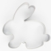 Tagliabiscotti lepre piccolo - 6 cm. n1