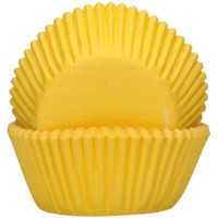 48 contenitori per cupcake - Giallo