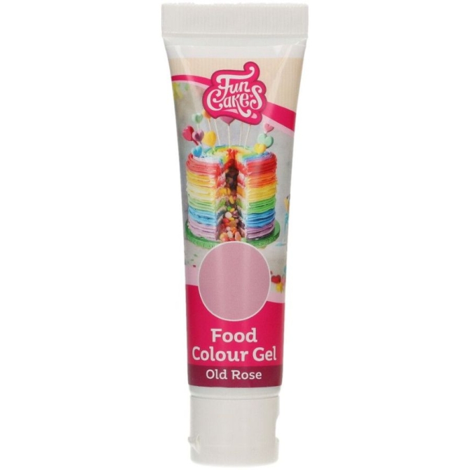FunCakes Gel Colorante Alimentare Rosa Antico - 250g 