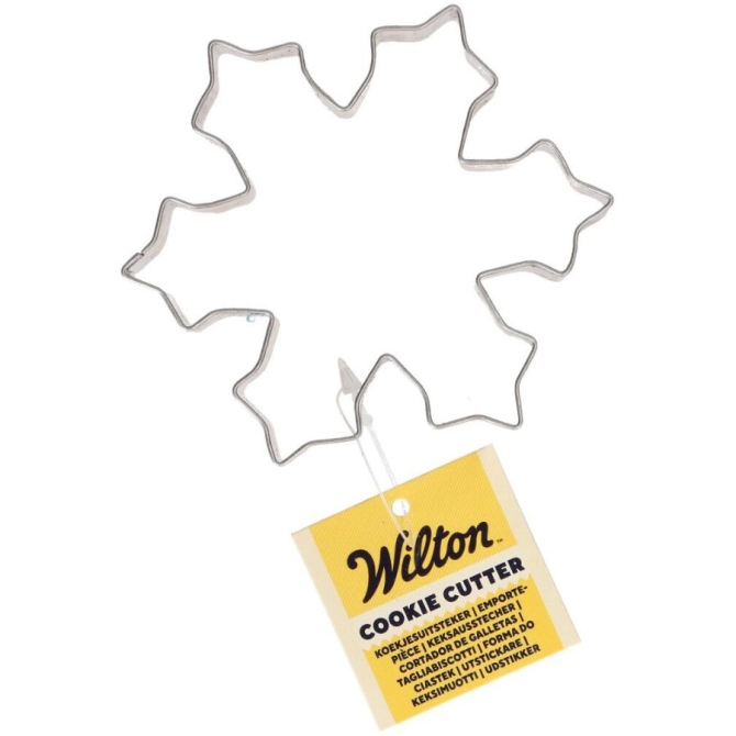 Tagliabiscotti a forma di fiocco di neve - 8, 7 cm - Wilton
