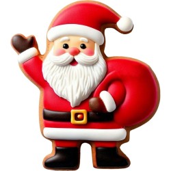 Tagliabiscotti Babbo Natale - 10 cm - Wilton. n°1