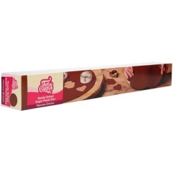 FunCakes Pasta di zucchero marrone arrotolata - 430 g. n1