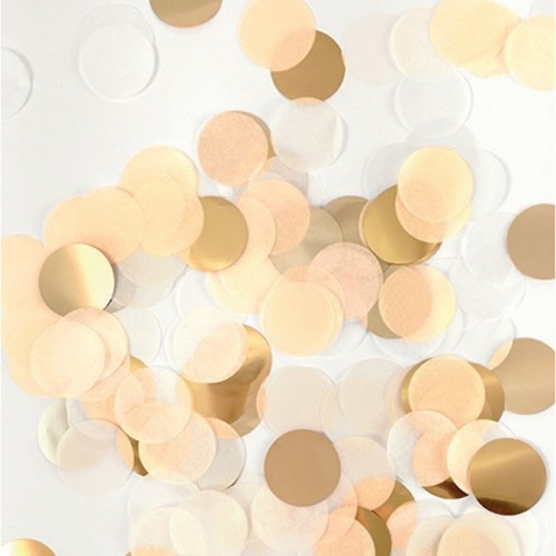 Coriandoli Mix 15 g - Oro / Bianco / Beige 