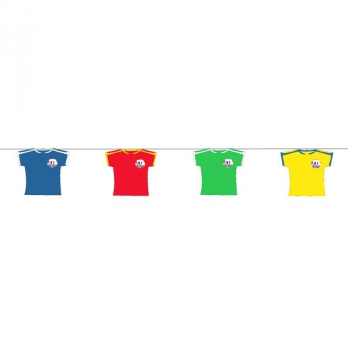 Ghirlanda Gagliardetti Maglia da Calcio 