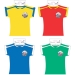 Ghirlanda Gagliardetti Maglia da Calcio. n3