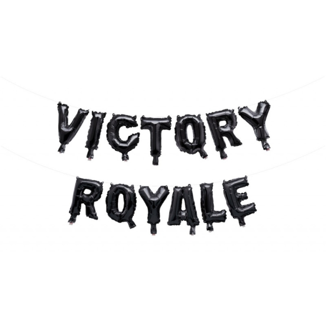 Guirlanda 13 palloncini Fortnite - Victory Royale 