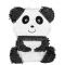 Pignatta Panda seduto images:#0