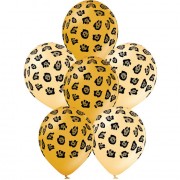 6 Palloncini leopardati