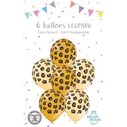 6 palloncini leopardati. n2