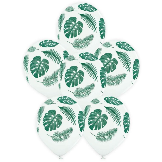 6 palloncini tropicali 