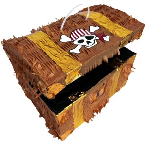 Pinata del forziere del tesoro dei pirati