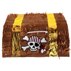 Pinata del forziere del tesoro dei pirati. n°1