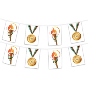 Giochi di Sport Ghirlanda di gagliardetti - 5m