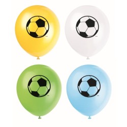 Assortimento di 8 palloni da calcio. n°1