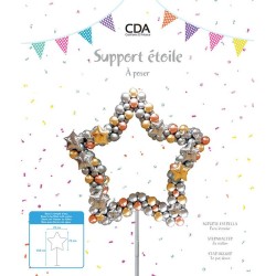 Supporto per palloncini a stella - 150 cm. n°1