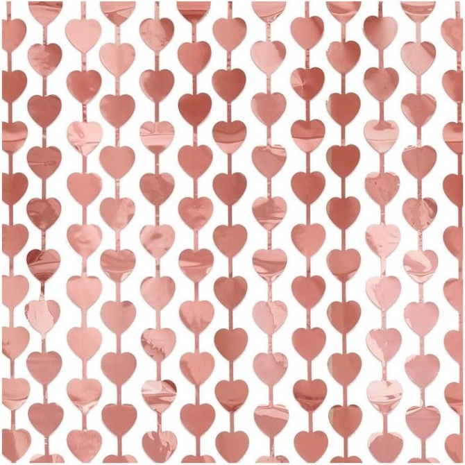 Tenda a cuore in oro rosa 