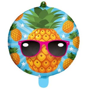 Palloncino in lamina di elio a forma di ananas - 45 cm