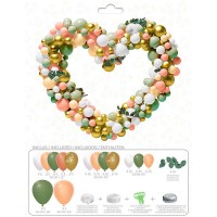 Kit arco con palloncino a 112 foglie