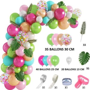 Kit arco di palloncini Exotic 95