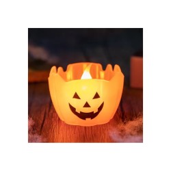 Candela T-Light a forma di zucca. n1