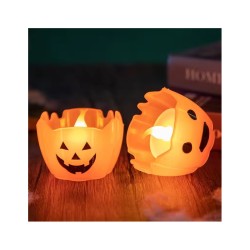 Candela T-Light a forma di zucca. n°2