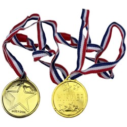 Set di 5 medaglie d oro. n�1