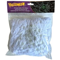 Ragnatela 200g + 20 ragni fosforescenti � Si illuminano al buio