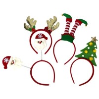 Fascia per capelli di Babbo Natale per Natale