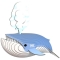 Set Balena Blu 3D da assemblare - Eugy images:#0