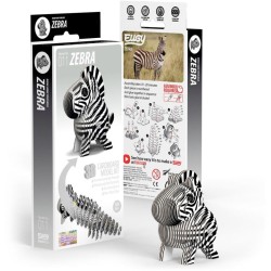 Set Zebra 3D da assemblare - Eugy. n2