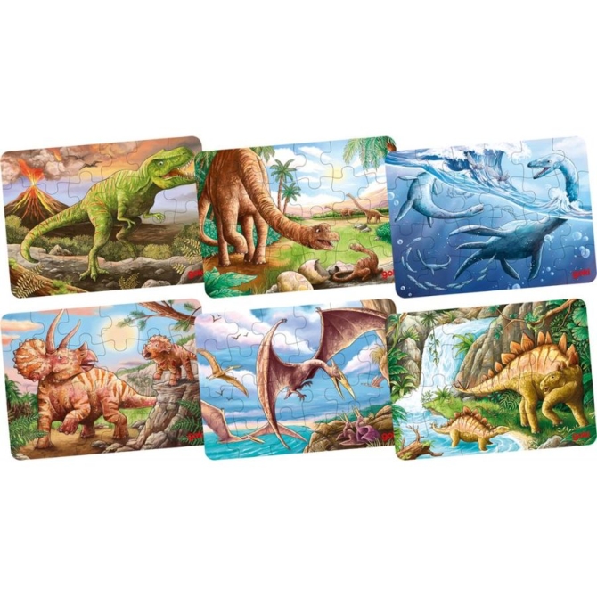 Puzzle Mini 24 pezzi - Dinosauri 