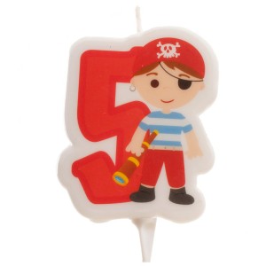 Candela dei pirati 5 anni