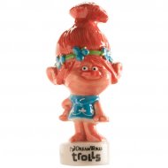 Statuette Poppy rosa “Trolls” (6.5 cm) - Porcellana
