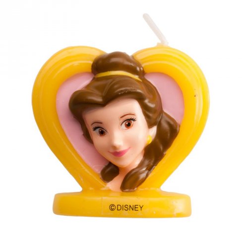 Candela Principessa Disney Bella 2D (5,5 cm) 