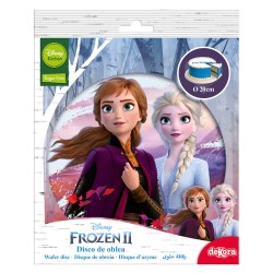Disco Elsa e Anna - Frozen 2 (20 cm) - Azimo. n1