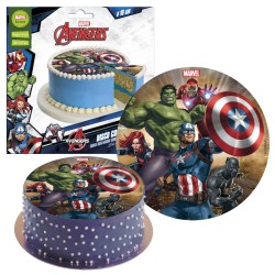 Disco Avengers (16 cm) - Commestibile. n3