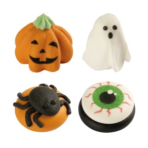 4 Decorazioni Halloween - Zucchero