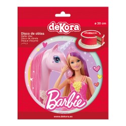 Dischetto Barbie e il suo Cavallo (20 cm) - Azimo. n2