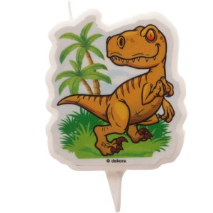 1 Candela a Forma di Dinosauro