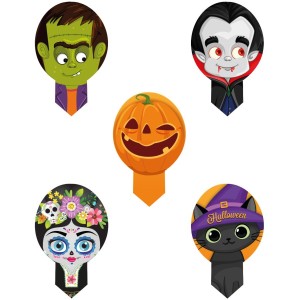20 Decorazioni per Cupcakes Halloween - Azimo - senza E171