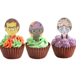 20 Decorazioni per Cupcakes Halloween - Azimo. n1